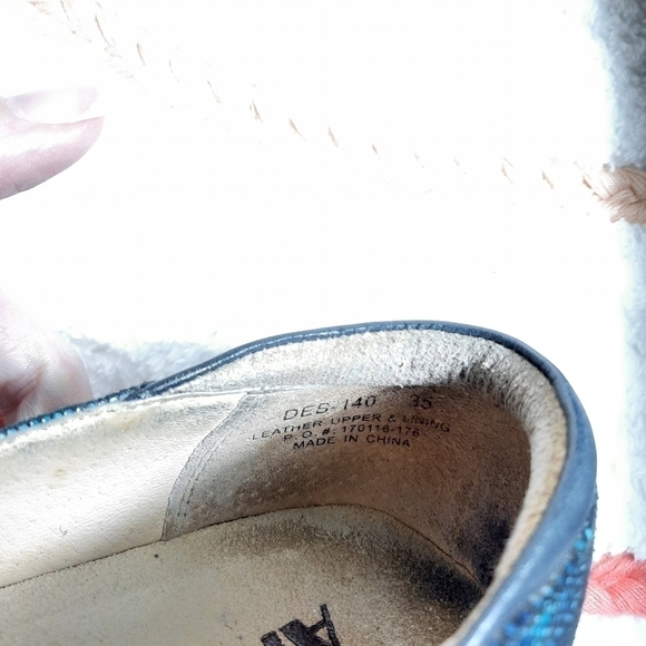 🌟 Alegria Debra wavy navy shoes size 35 - Picture 5 of 5